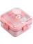 -Laxson Beslenme Kabı Çelik Ithal Seal 97119 Pembe 1