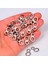 Strıke 15 Adet (S) Boy, Iki Gözlü,çift,double,sekiz Şekilli Solid Jig,asist,halka 1