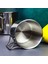 Inox Çelik Kamp Kupası - Kamp Bardağı 350 ml 4 Lü Set 722047 5