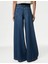Lyocell™ Yüksek Bel Palazzo Jean Pantolon 3