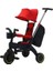 Ebeveyn Kontrollü 3 Tekerlekli Katlanabilir Bisiklet | Kırmızı 1