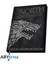 Game Of Thrones - A5 Notebook "stark" Sert Kapak Defter - ABYNOT030 1
