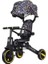 Katlanabilir Çift Yönlü Ebeveyn Kontrollü Çocuk Bisikleti | Figürlü Siyah 1