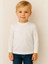 Çocuk Pamuklu Basic Yarım Dik Yaka Uzun Kollu T-Shirt 4