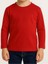 Çocuk Pamuklu Basic Yarım Dik Yaka Uzun Kollu T-Shirt 5