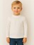 Çocuk Pamuklu Basic Yarım Dik Yaka Uzun Kollu T-Shirt 1