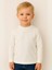 Çocuk Pamuklu Basic Yarım Dik Yaka Uzun Kollu T-Shirt 3