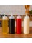 4 Adet 500 ml Şeffaf Yaglık,sosluk,ketçaplık,mayonezlik,hardallık Şişe 2