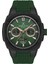 DK.1.10640.4 Koyu Yeşil Aktif Fonksiyonlu Takvimli Oval Kare Model Erkek Kol Saati 1
