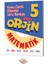 5. Sınıf Orjin Matematik Konu Özetli Soru Bankası + Telefon Standı 1