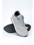 Unisex Classic Sneaker Gri Rahat Günlük Garantili Kaymaz Taban Fileli Spor Ayakkabı 3