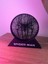 3D Baskı Spiderman String Art – Standlı Siyah Detaylı Dekor 3