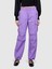 Sisley Beli Lastikli Yama Cepli Paçaları Büzgülü Pantolon Kadın 3m1 Pantolon - 324P4JQJLF04R 5
