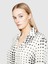 Sisley %100 Viskoz Tamamı Baskılı Normal Kalıp Gömlek Kadın Mor Gömlek - 324P5URYLQ06E 3
