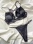 Lingerie Ön Çıtçıtlı Dantelli Sütyen & Tanga Takımı 1