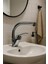 Balık Sırtı Borulu Banyo Lavabo Bataryası Musluğu Çeşmesi Çift Su Girişli 1