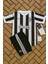 Cristiano Ronaldo Juventus 2018/19 Sezon Siyah Beyaz Retro Çocuk Forması 4 Parça Forma+Şort+Çorap+Biliklik 2