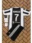 Cristiano Ronaldo Juventus 2018/19 Sezon Siyah Beyaz Retro Çocuk Forması 4 Parça Forma+Şort+Çorap+Biliklik 1