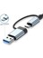 USB Hub 7 In 1 Usb/type-C To USB A, USB C, USB 2.0/3.0 Çevirici Adaptör Çok Portlu Tak Çalıştır USB Çevirici 4