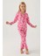 Barbie 1767-G Kız Çocuk Garson Gömlek Pijama Takımı 2