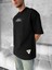 The Movement Erkek Oversize Siyah T-Shirt 5