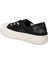 Siyah Sneakers Tekstil Kadın Ayakkabı 1