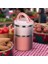 Kulplu Çelik Sefer Tası - Yemek Termosu Saklama Kabı 2 Katlı Pembe 930 Ml. 1