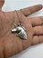 Ethereal Grace – Unicorn Desen Unisex Kolye (Metal Zincirli) 1