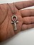 Ankh Sembolü Desen Kolye – Metal Zincirli, Antik & Unisex Takı 1