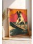 Sörf Yapan Köpek Çerçeveli Tablo - Pop Art Poster Tablo 1