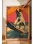 Sörf Yapan Köpek Çerçeveli Tablo - Pop Art Poster Tablo 2