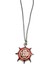 Rammstein Kırmızı Yuvarlak Logolu Rock Kolyesi – Unisex - Metal 1