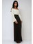 Kadın Yırtmaçlı Maxi Gece Elbisesi Siyah 4