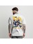Siyah Oversize Erkek Basketbol Baskılı T-Shirt %100 Pamuk 1