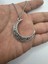 Hilal Desen Otantik Desenli Unisex Kolye | Vintage Tarz Takı | Metal Zincir 1