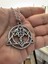 Simya Sembolü Desen Kolye Metal Zincirli | Ezoterik ve Gotik Temalı Unisex Takı 1