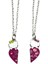 Hello Kitty Best Friend Desen Kolye – Metal Zincirli Sevimli Ikili Dostluk Takısı 1