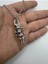 Sarılan Iskelet Desen Unisex Kolye | Gotik Aşk Temalı Tasarım | Metal Zincir 1