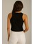 Fitilli Halter Yaka Kadın Crop Atlet 2