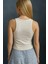 Fitilli Halter Yaka Kadın Crop Atlet 2