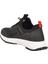 Siyah Kırmızı Kilit Bağcıklı Unisex Spor Ayakkabı 4