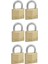 Lock - 140EURSIX - 6 Aynı Anda Pirinç Asma Kilit 40 mm 3