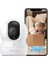 Cp1 Pro - 1080P Full Hd, Akıllı Hareket Takibi, 360° Dönüş, H.265, Çift Yönlü Ses, 10M Gece Görüşü, Tip-C, 512 GB Microsd Desteği, Ev ve Bebek Güvenliği Için Wi-Fi Kamera 1