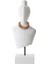 Concept Lady Büst I Biblo Beyaz 18X12X43CM 1