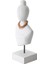 Concept Lady Büst I Biblo Beyaz 18X12X43CM 2