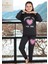 Kız Çocuk Desenli Pijama Takımı 1