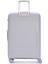 Benetton Büyük Boy %100 Polipropilen Valiz Açık Gri 14BNT8001 8