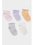 Kız Bebek Kaydırmaz Taban 5'li Pamuklu Patik Çorap F6744A5NS 1