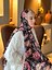 Fiori Desen Lina Şal - Vizon 3
