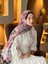 Fiori Desen Lina Şal - Siyah Vizon 1